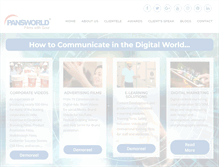 Tablet Screenshot of pansworld.com